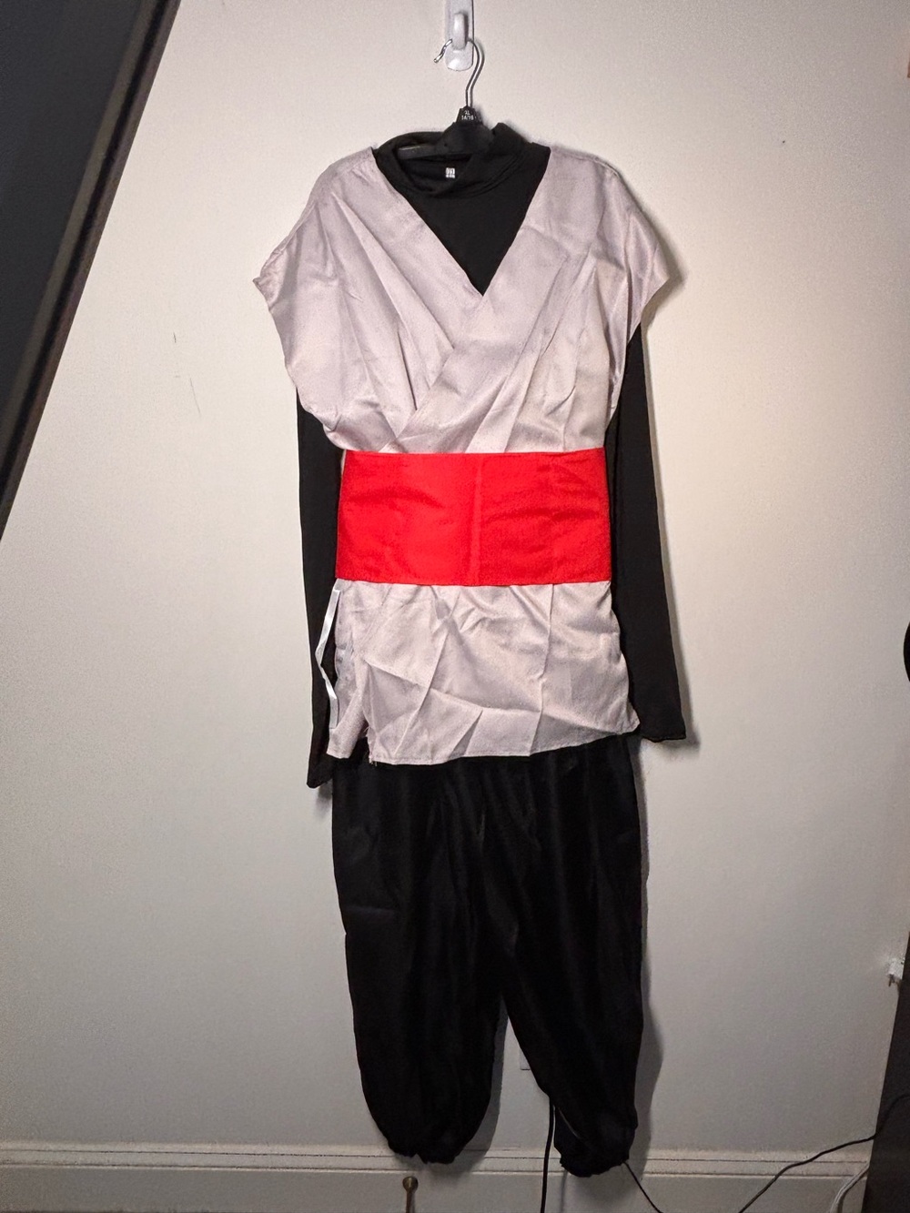 Goku Black cosplay costume from the anime series Dragon Ball Super.